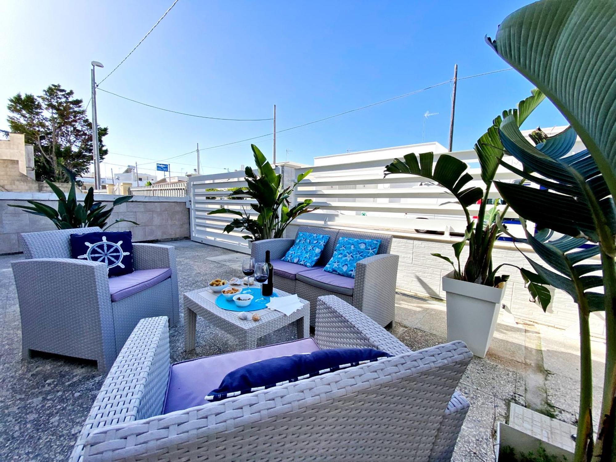 Aria Di Mare Mancaversa - Elegante Appartamento Marina di Mancaversa Exterior foto